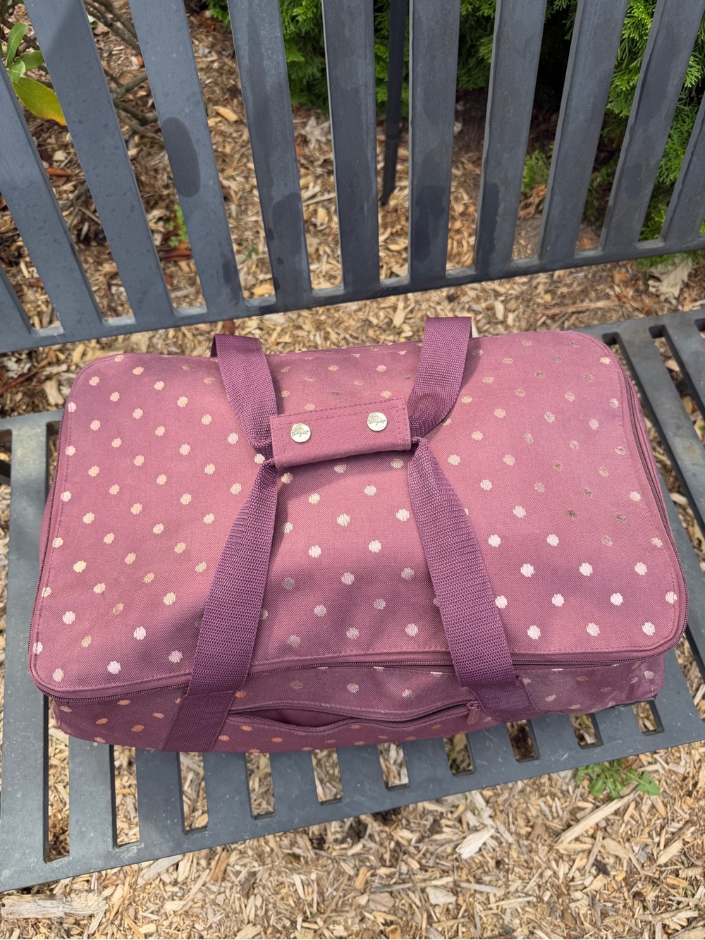 thirty-one - Wheel to Wander Duffle "Twinkling Plum"
